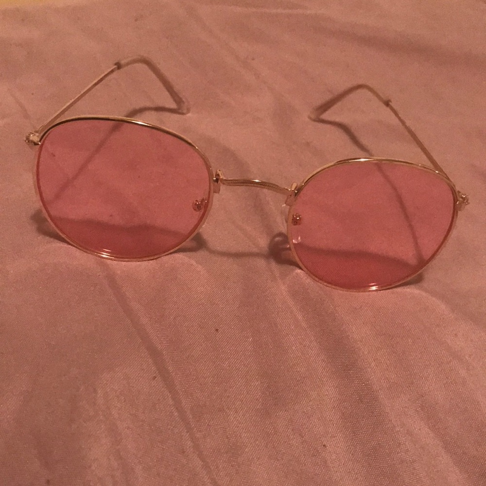Rose colored sunglasses